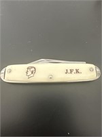 1960’s JFK John F Kennedy pocket knife bust
