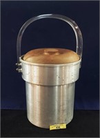 Aluminum Ice Bucket with Cork Liner