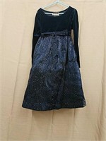 Zoey Blue Dress- Girls Size 6X