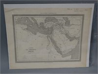 Antique Map : Northern Africa & Arabia - 1854