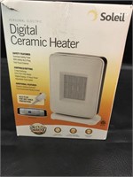 Working digital ceramic heater