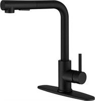 CREA Kitchen Faucet,Matte Black