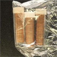 US Lincoln 1972-P, D & S Uncirculated Pennies,