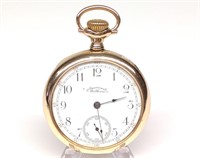 1895 14K Gold Waltham Model 1888 Pocket Watch