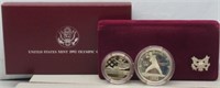 1992 U.S. Mint Olympic (2) Coin Proof Set.