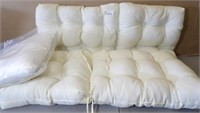 White Chair Cushions