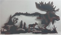 Metal Moose Artwork