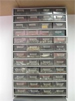 20.5"x 12.5" Metal Organizer W/Contents