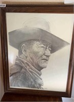 John Wayne 'Chisum' by Gary Giuffre Framed