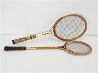 TENNIS AND BADMINTON RACKETS