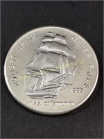 Liberty Mint one troy ounce silver round