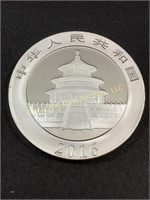 2016 Chinese Panda 10 yuan silver coin