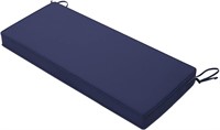 Outdoor Bench Cushion 48x18 Inch Blue  Waterproof