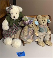 The Bearington Collection bears & lg bear