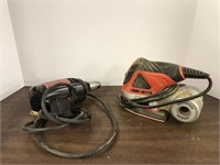 Black & Decker vibrating sander and craftsman 3/8