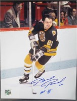 Signed Photo - Brad Park (Boston Bruins)