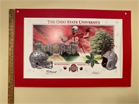 Signed Ohio State Lithograph