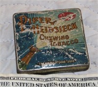 PIPER HEIDSIECK CHEWING TOBACCO TIN