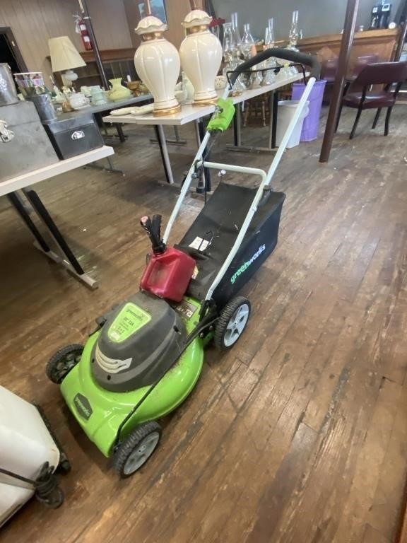 Green works. Push mower 20 inch not working – gas