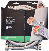 $33  2-Pk 6ft EASTMAN Steel Washer Connector