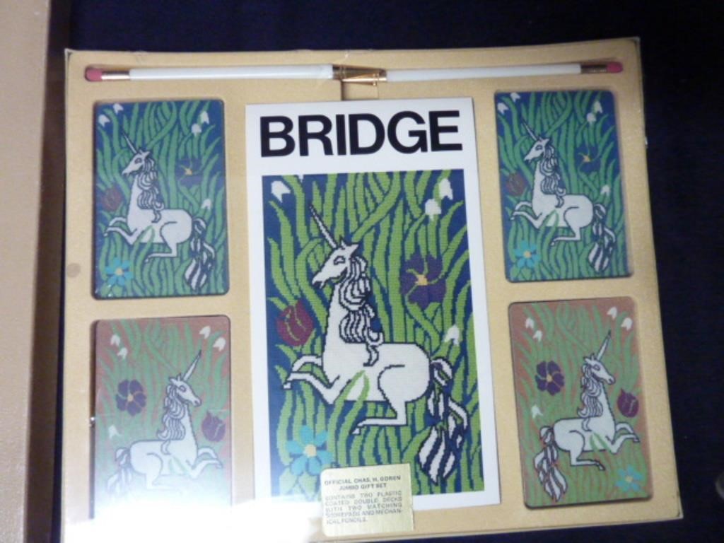 VINTAGE BRIDGE CARD SET