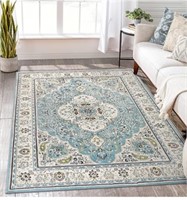 Lahome Floral Medallion Area Rug - 5x7 Large