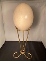 Genuine South Africa Ostrich Egg with stand XL,