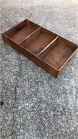 Wooden Tray For A Trunk