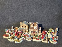 Ceramic Christmas Houses, Christmas Village