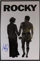 Rocky Sylvester Stallone Autograph Poster