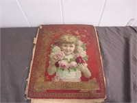 Beautiful 1800's Scrapbook Packed With Trade