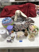 pooh tin, an easter items