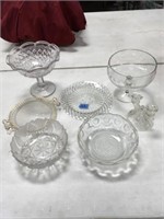asst glass items