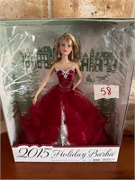 2015 Holiday Barbie NIB