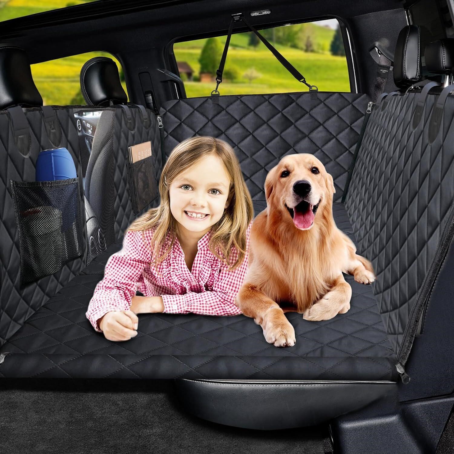 URPOWER XL Dog Seat Extender  Crew Cab  Black