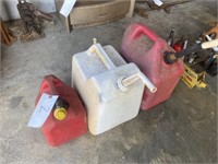 Assorted Gas Containers