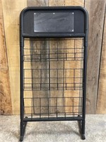 METAL DISPLAY RACK