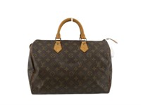 Louis Vuitton Monogram Speedy 35 Hand Bag