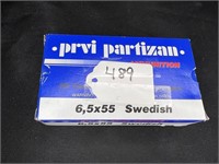 Prvi Partizan 6,5x55 Swedish