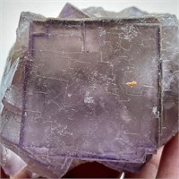 334 Gm Beautiful Purple Perfect Cubic Fluorite