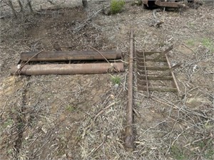 Approx 7ft leveling drag, ground rake,