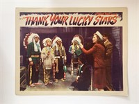 Thank Your Lucky Stars original 1943 vintage lobby