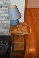 Bowling Balls/Lamp & Stand; wood clapper