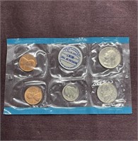 1969 uncirculated US mint coins blue pack