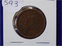 1854 U.S.A One Cent