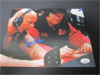 Jim Ross WWE signed 8x10 photo JSA COA