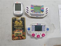 Hand held video games & cartridge