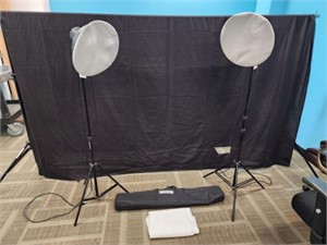 Photo Booth Kit Including: Backdrop Alley Kit