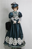 Large 40”  Porcelain Victorian Lady Doll