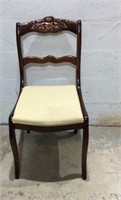 Carves Wooden Side Chair T11B